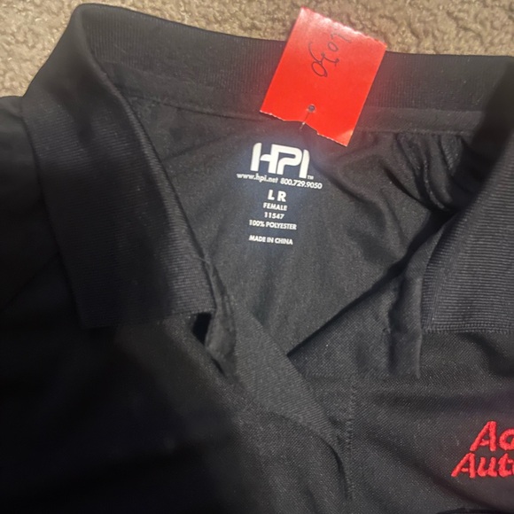 Advanced Auto Parts Employee Black Polo Shirt Size Large - Picture 3 of 6